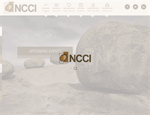 Tablet Screenshot of ncci.org.na